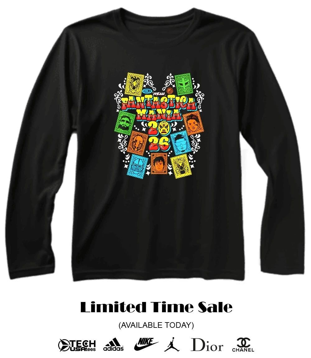 MLW Fantastica Mania U.S.A 2026 banner shirt