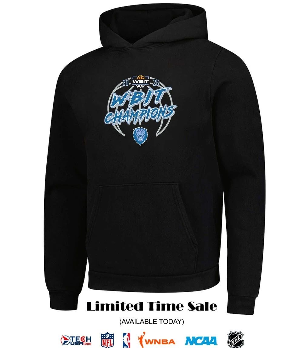 Columbia Lions 2026 WBIT Champions shirt