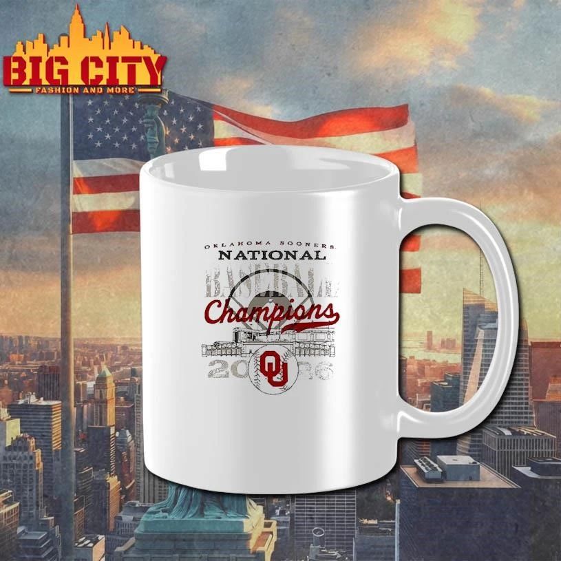 Oklahoma Sooners Image One 2026 NCAA Baseball Men’s College World Series Champions Overlay T-Shirt