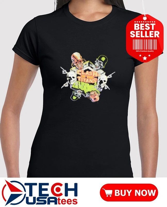 Clash of the Titans skulls shirt