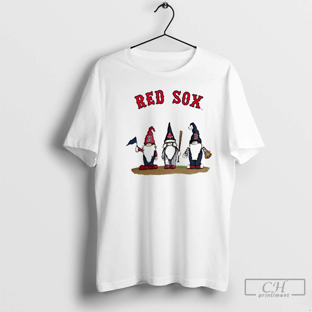 Classic Nationals Gnomes With Boston Red Sox Basketball