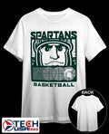Michigan State Spartans Basketball Staredown mascot shirt