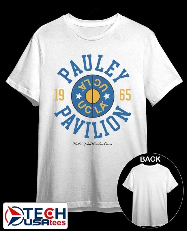 UCLA Nell and John Wooden Court Pauley Pavilion shirt