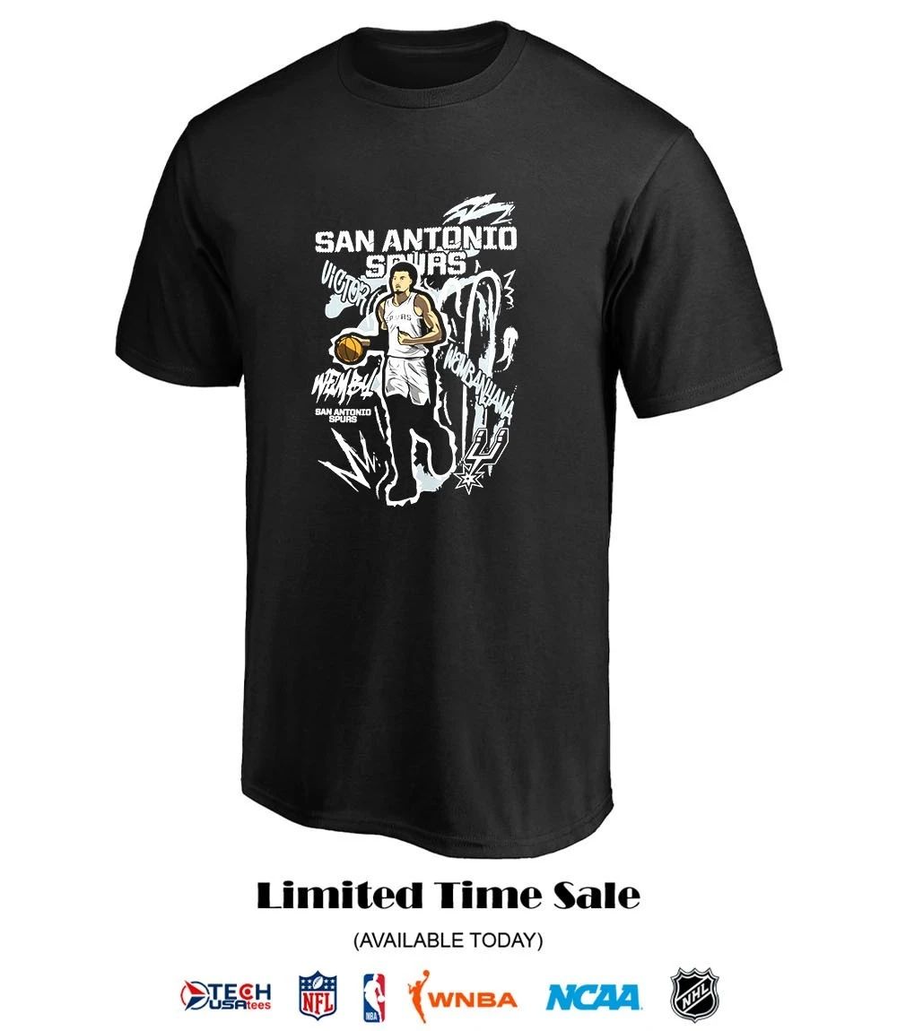 Victor Wembanyama San Antonio Spurs Basketball graphic shirt