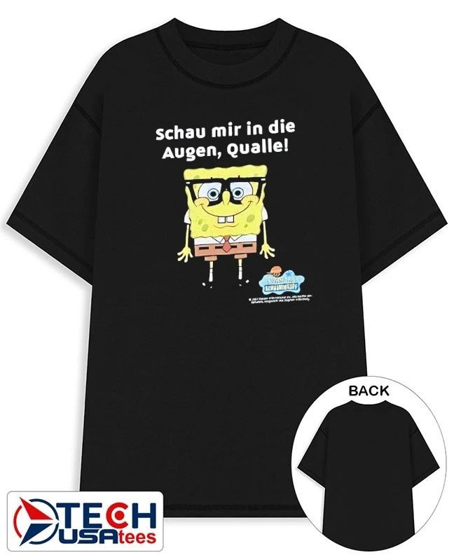 Sponge look me in the eyes Jellyfish shirt