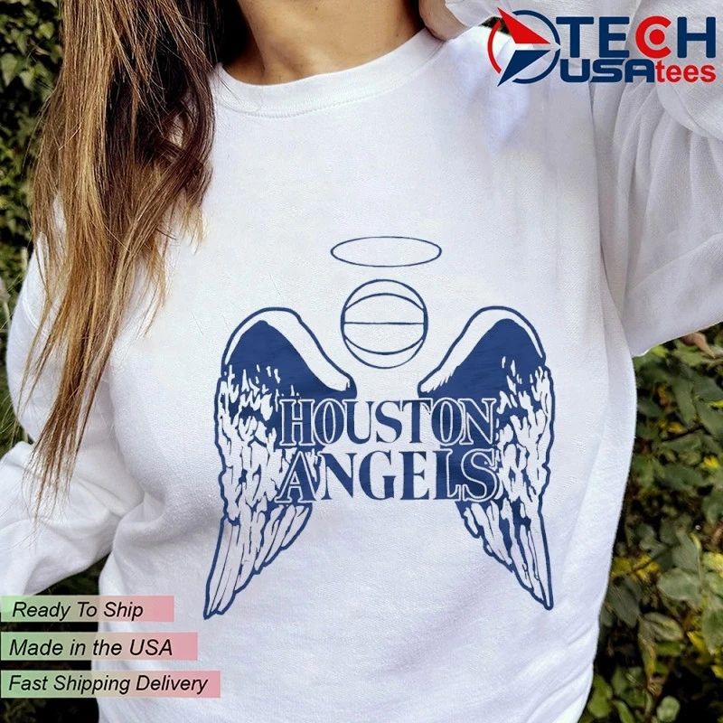 Women’s Houston Angels logo shirt