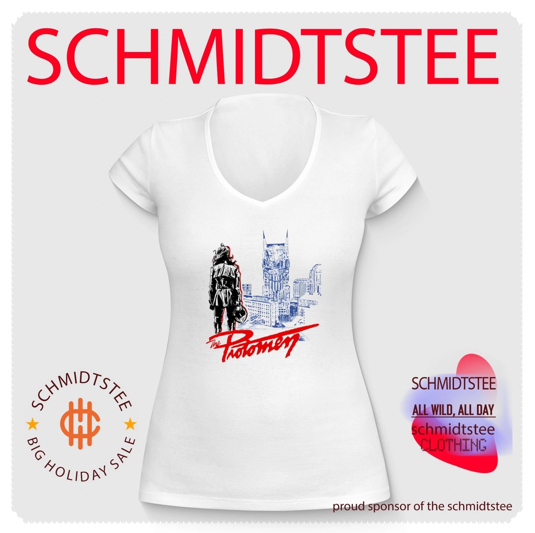 The Protomen City Skyline Synthwave Rock Opera shirt