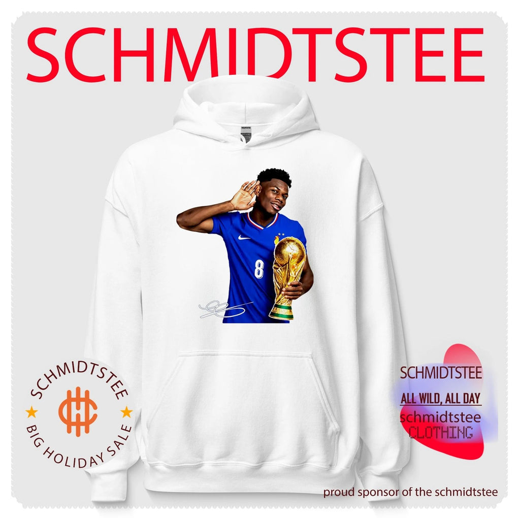 Aurelien Tchouameni France National Team World Cup Champion trophy signature shirt