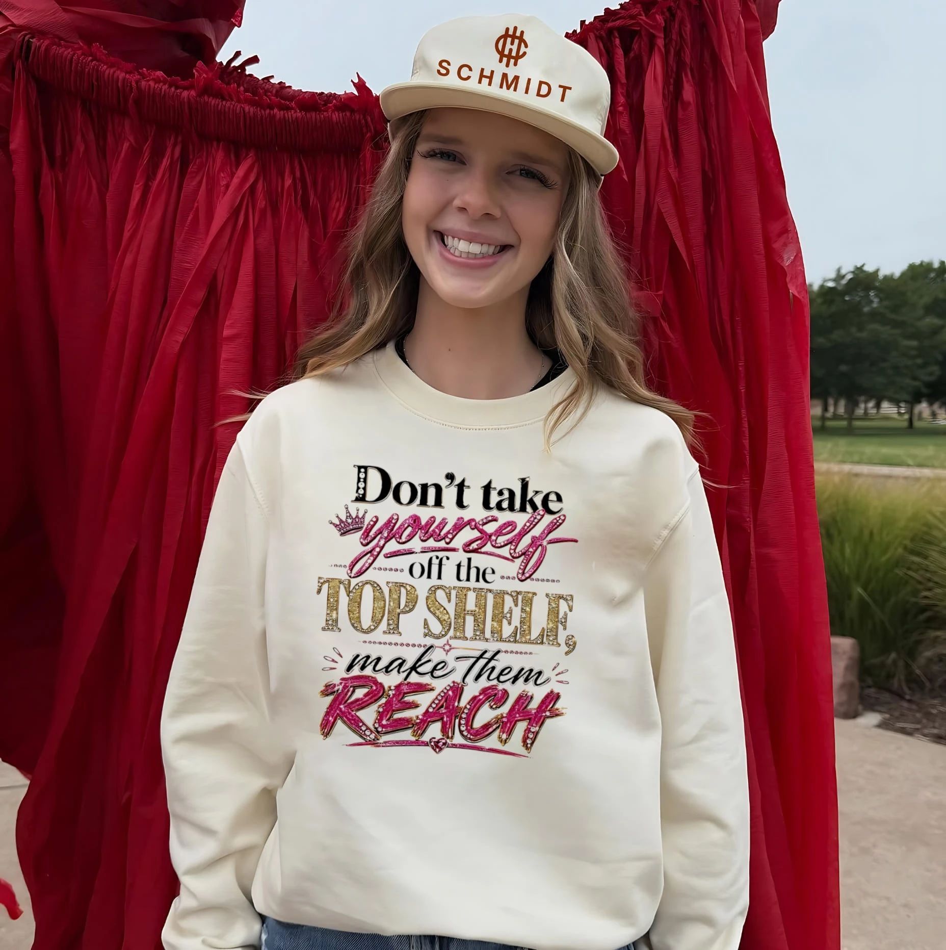 Don’t take yourself off the top shelf make them reach shirt