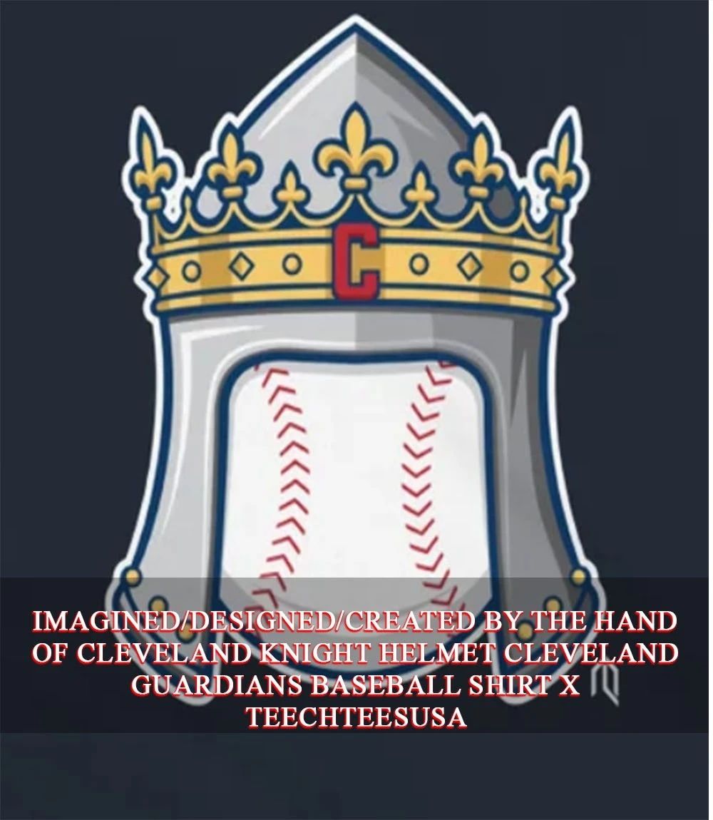 Cleveland Knight Helmet Cleveland Guardians Baseball shirt