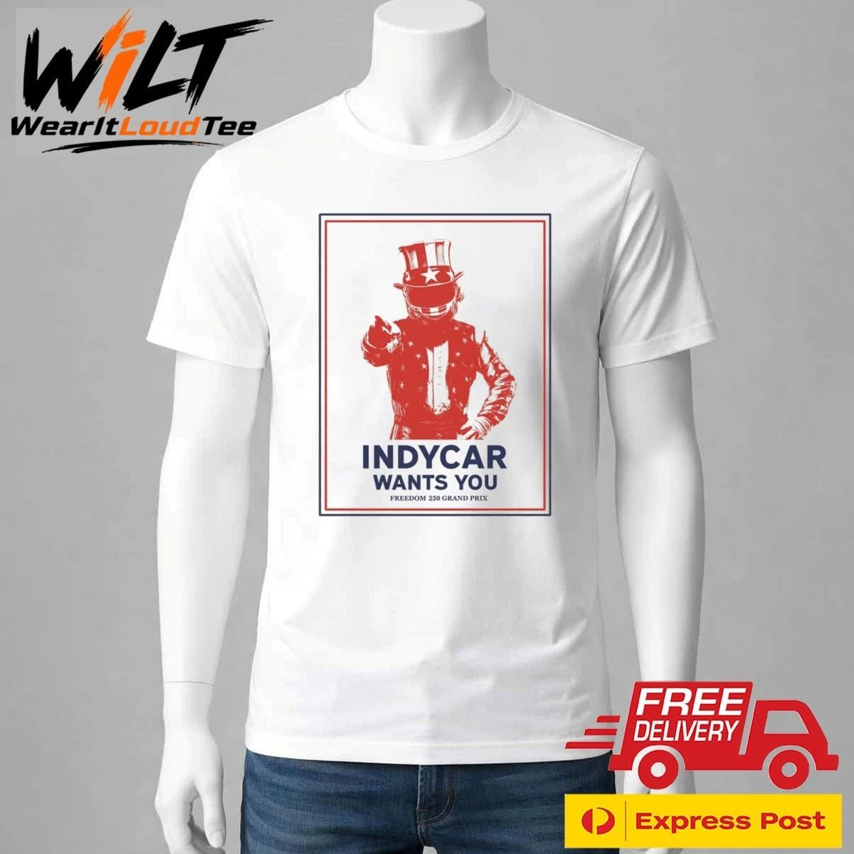 2026 Freedom 250 Grand Prix INDYCAR Wants You Shirt