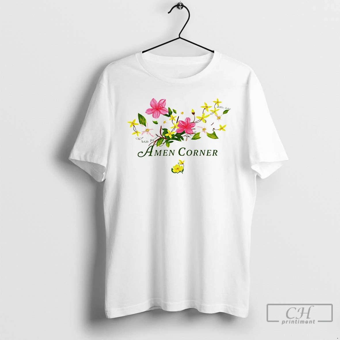 Premium Amen Corner Floral Golf Masters Tournament Vintage