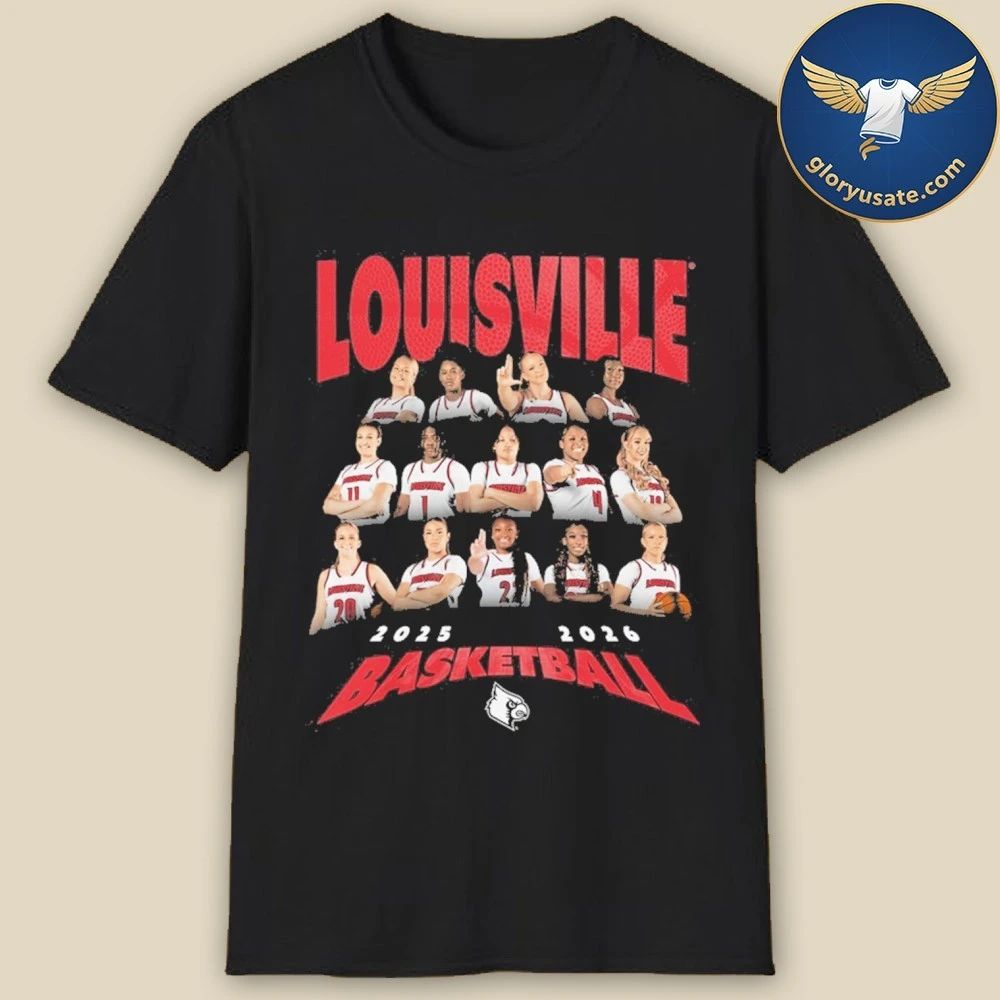 Louisville Women’s Basketball Black Team Shirt