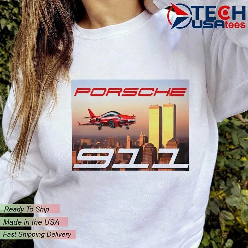 Porsche 911 shirt by thefunnyt
