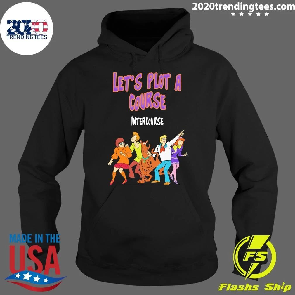 Shaggy, Velma, Fred and Daphne Let’s Plot A Course Intercourse Shirt