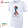 World Cup 2026 USA Canada Mexico Global Soccer Tournament 2026 Host Nations T-shirt