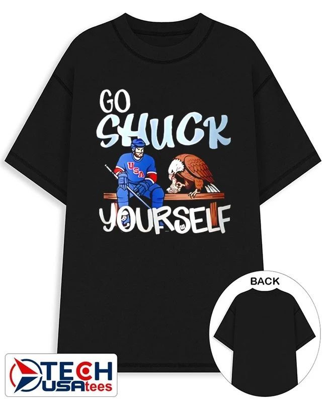 Go shuck yourself USA Hockey shirt