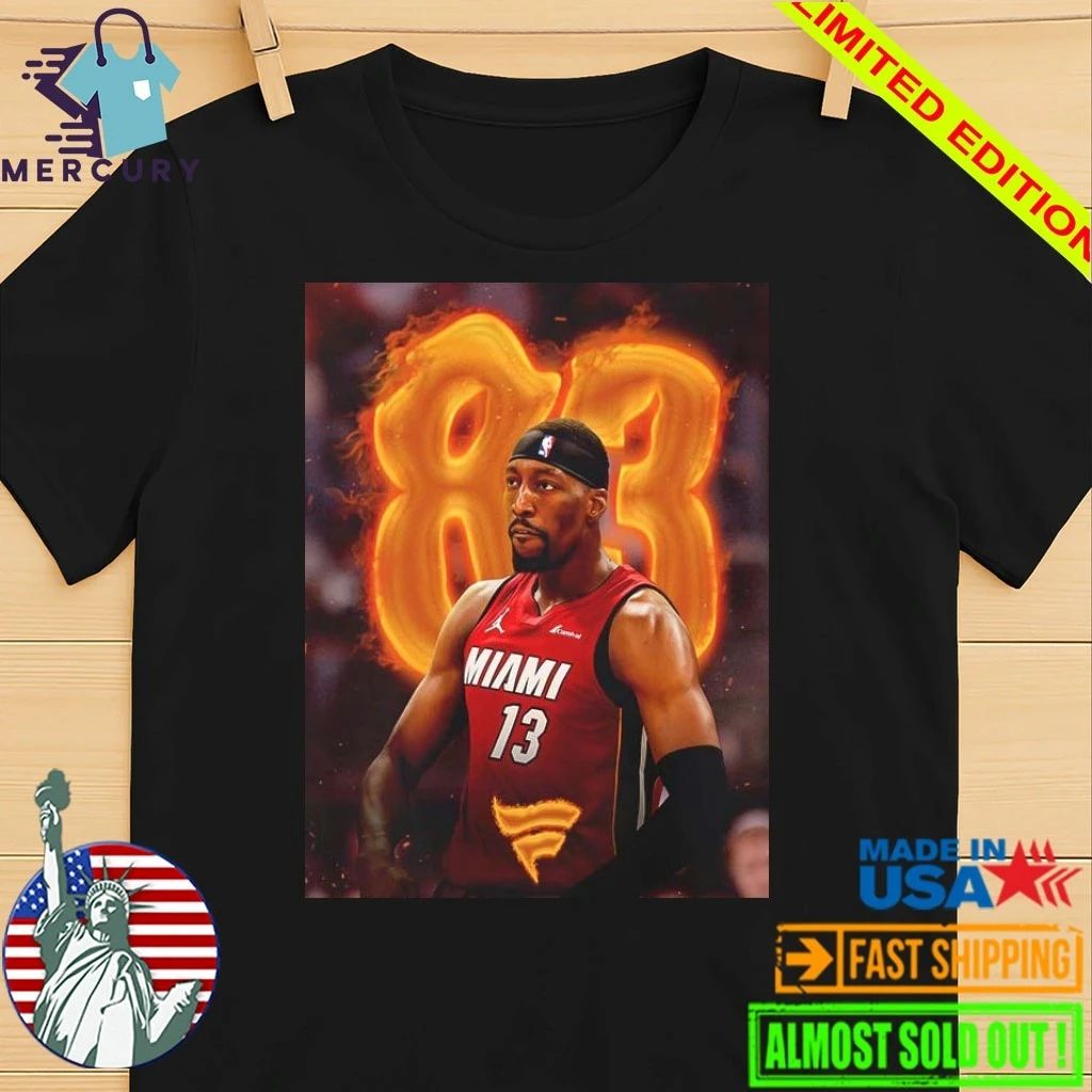 Bam Adebayo 83 Points 2nd Most Point In NBA Shirt