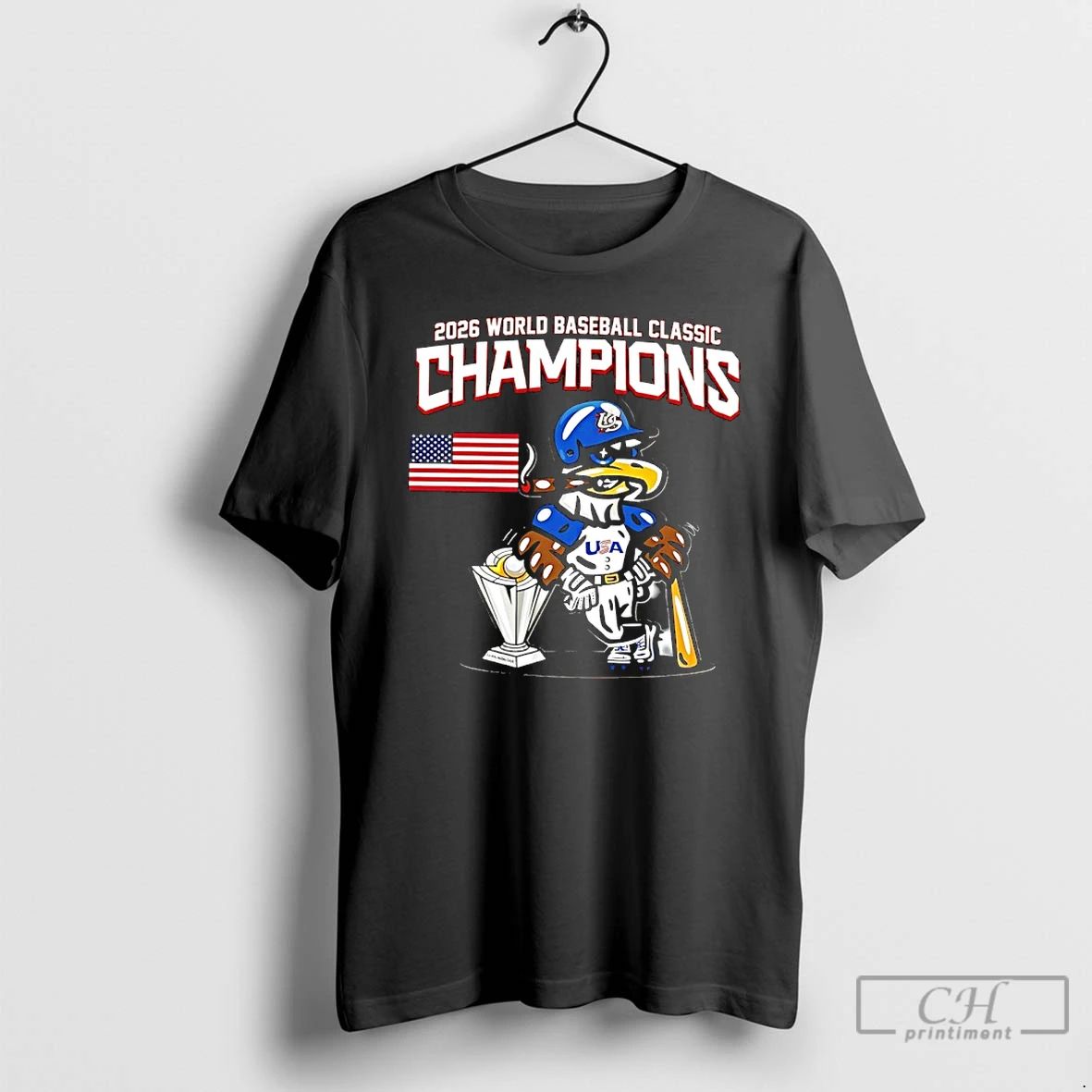 Classic Usa Baseball World Baseball Classic Champions 2026 Mascot