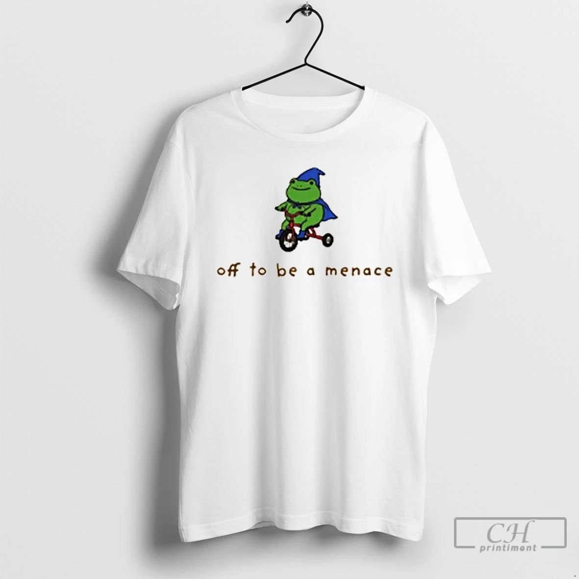 Premium Off To Be A Menace Frog Graphic