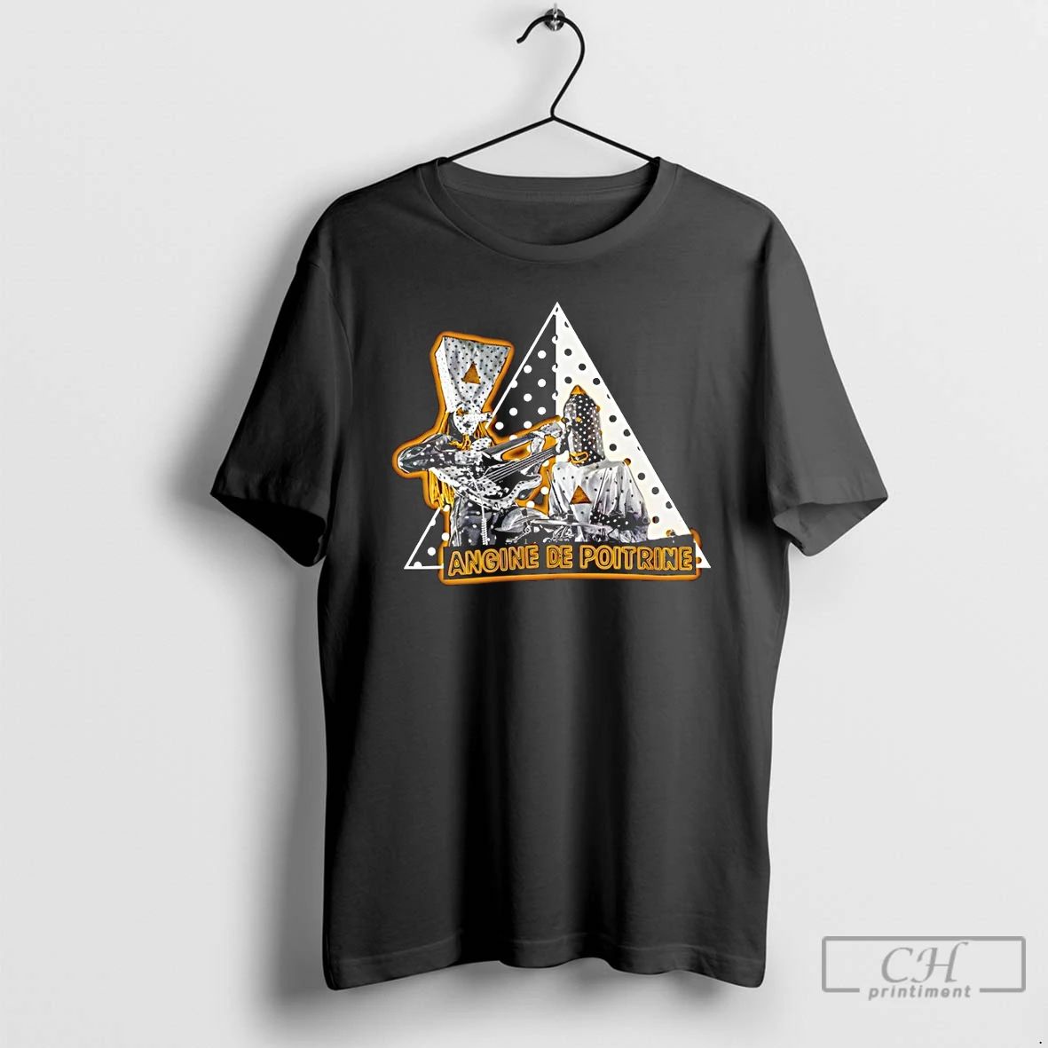 Premium Khn De Poitrine And Klek De Poitrine Angine De Poitrine Band Photo T Shirts