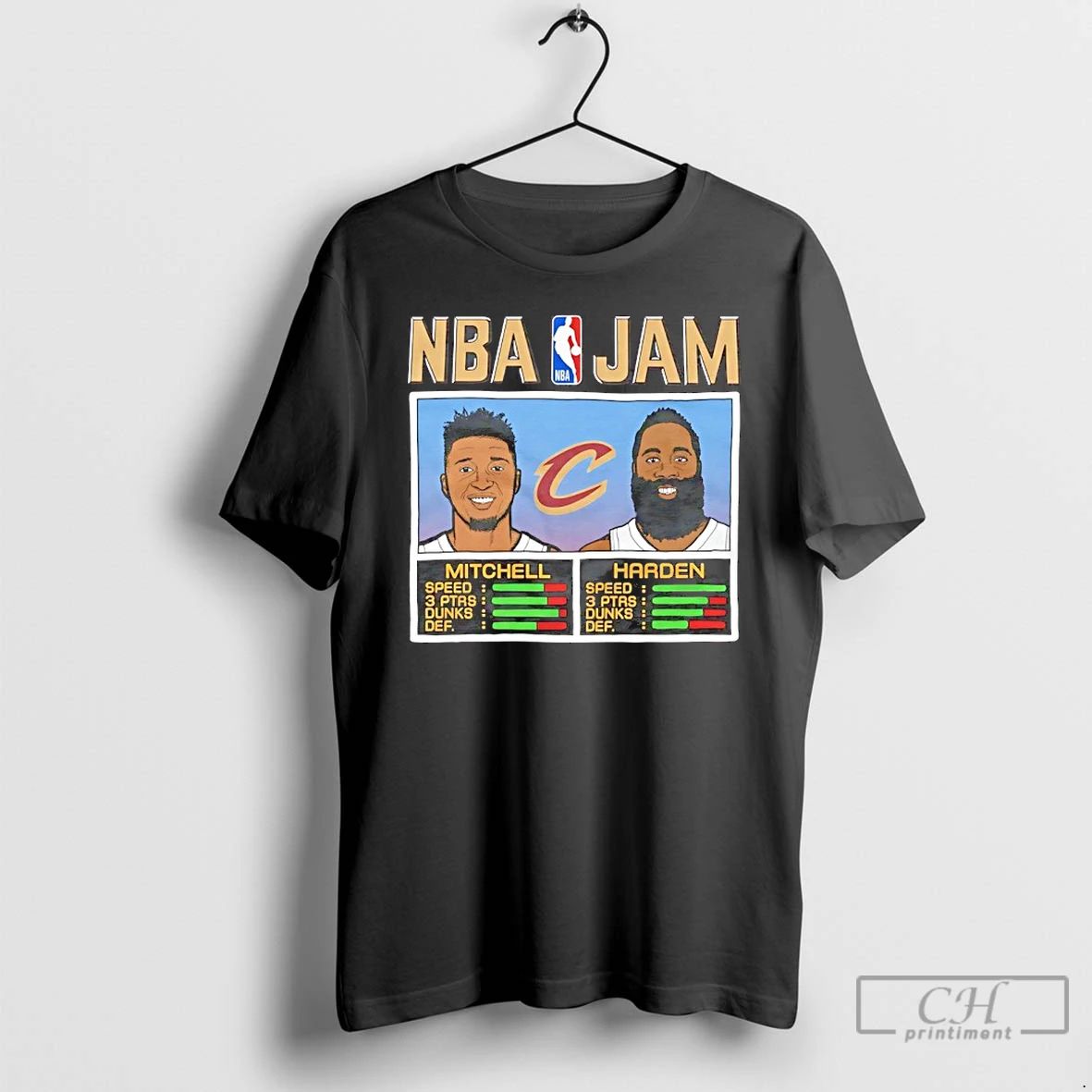 Classic Donovan Mitchell And James Harden Cavs Cleveland Cavaliers Nba Jam