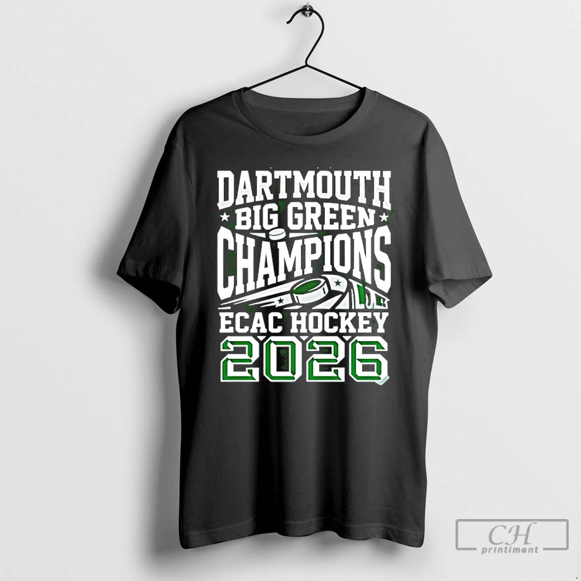 Classic 2026 Dartmouth Big Green Ecac Hockey Champions Logo