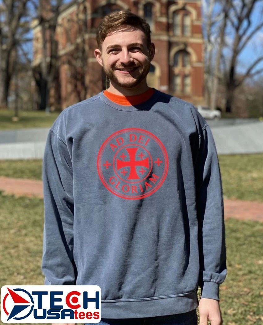 Ad Dei Gloriam logo shirt