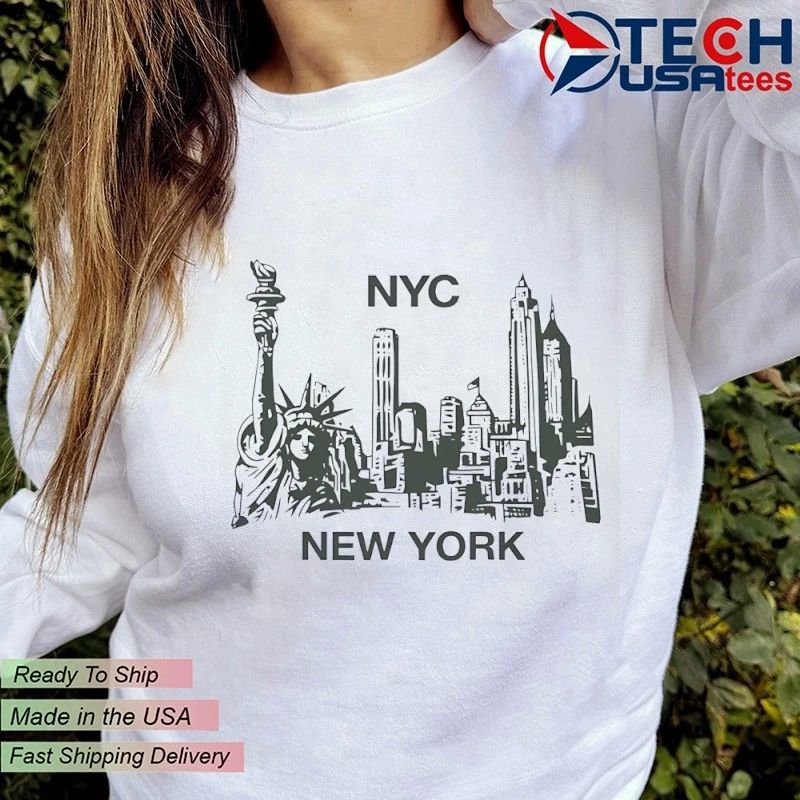 New York City tonight show skyline shirt