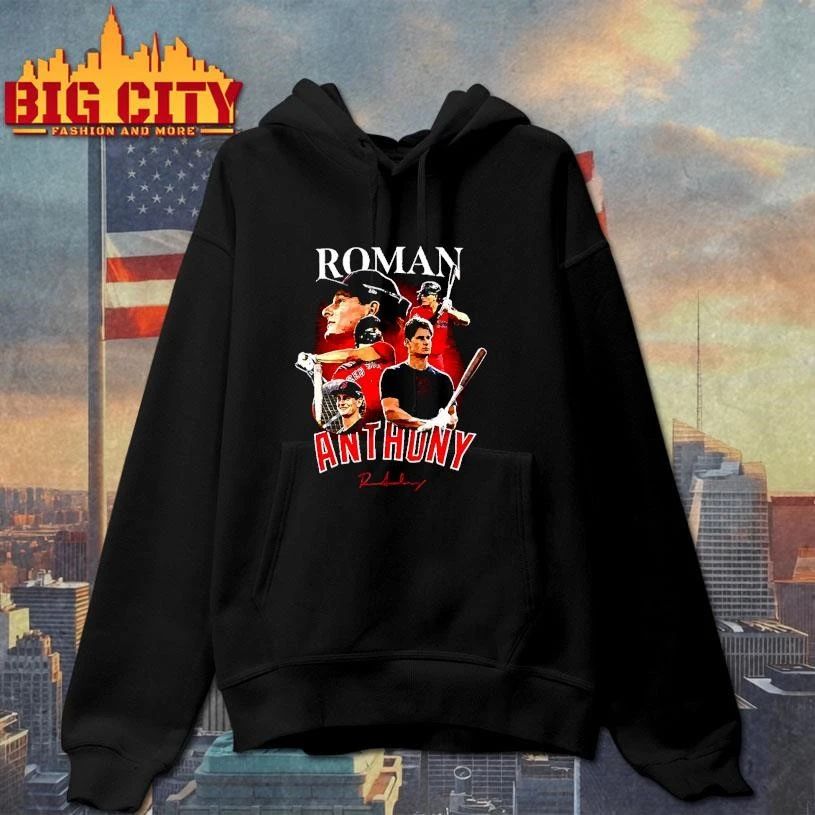 Roman Anthony Rookie Boston Red Sox baseball signature shirt