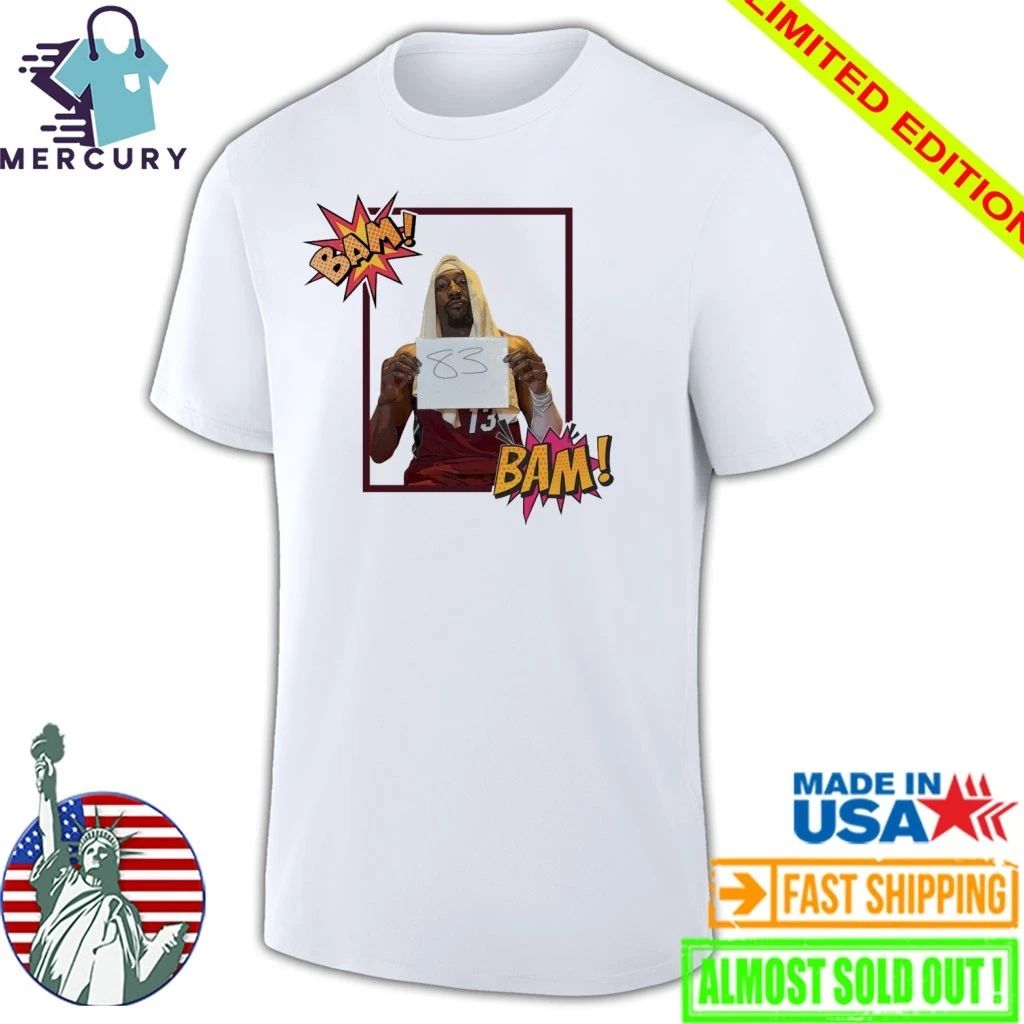 Bam Adebayo Historic 83 Point Night Shirt