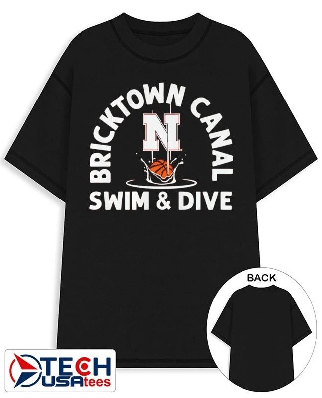 Bricktown Canal Swim and Dive Nebraska Cornhuskers Basketball shirt by breakingt