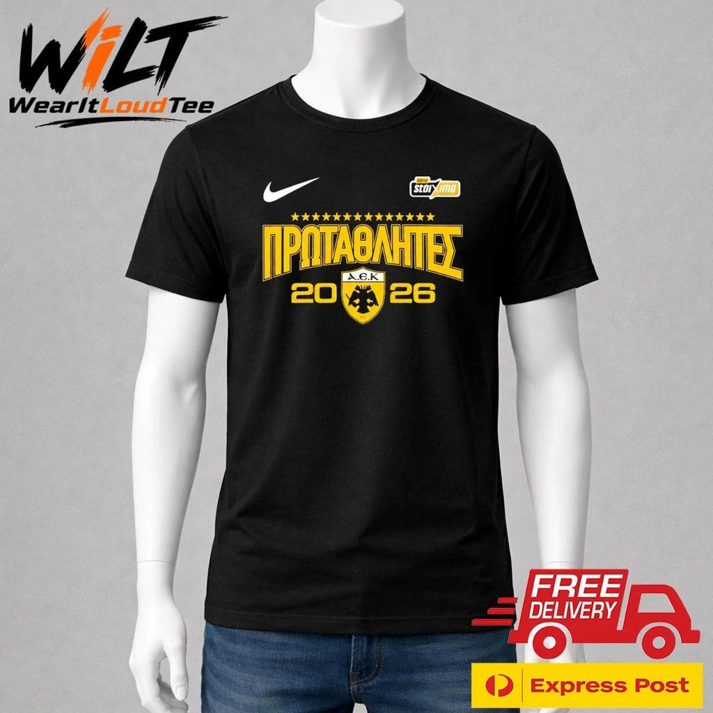 AEK Athens F.C. 2026 Champions Shirt