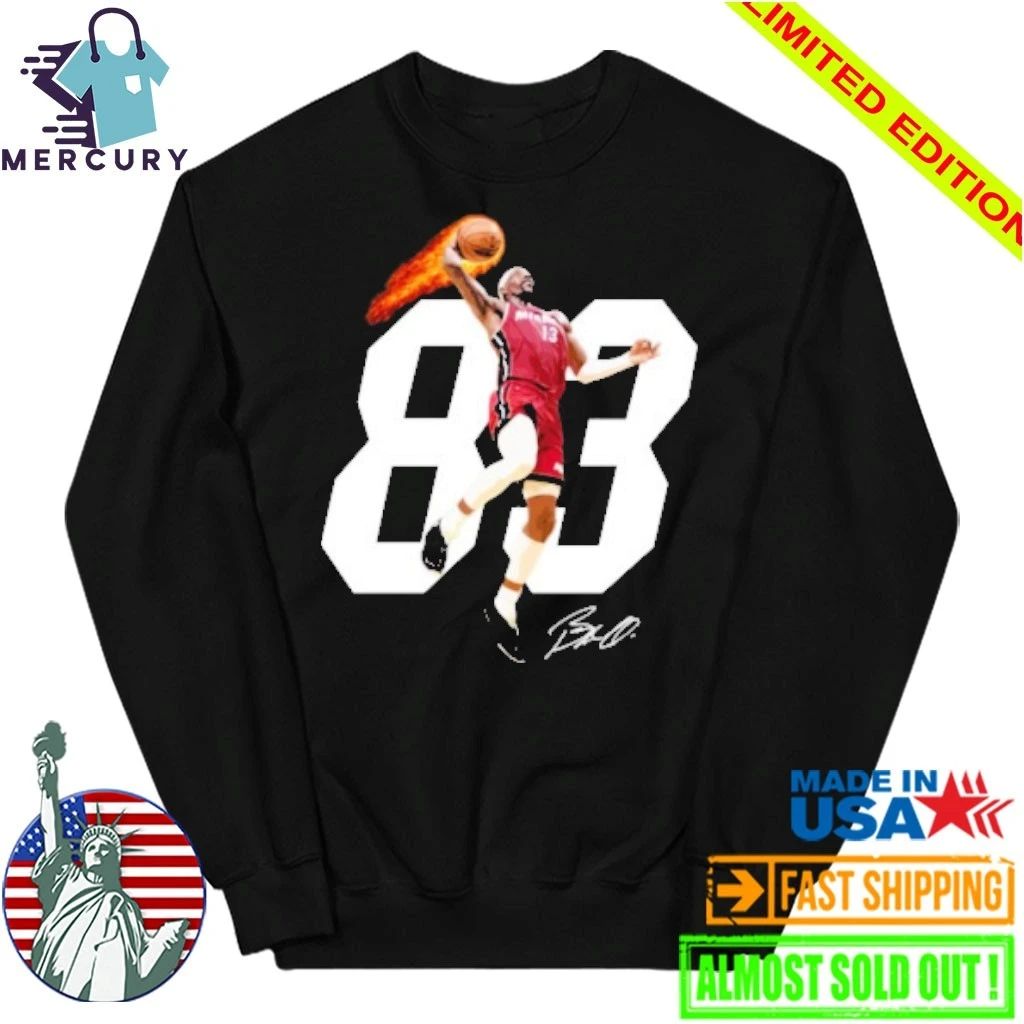 Miami Heat Bam Adebayo Making History 83 Point Shirt