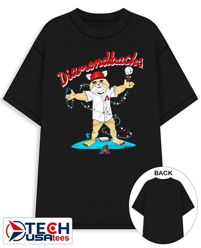 Arizona Diamondbacks Baxter mascot shirt by homage