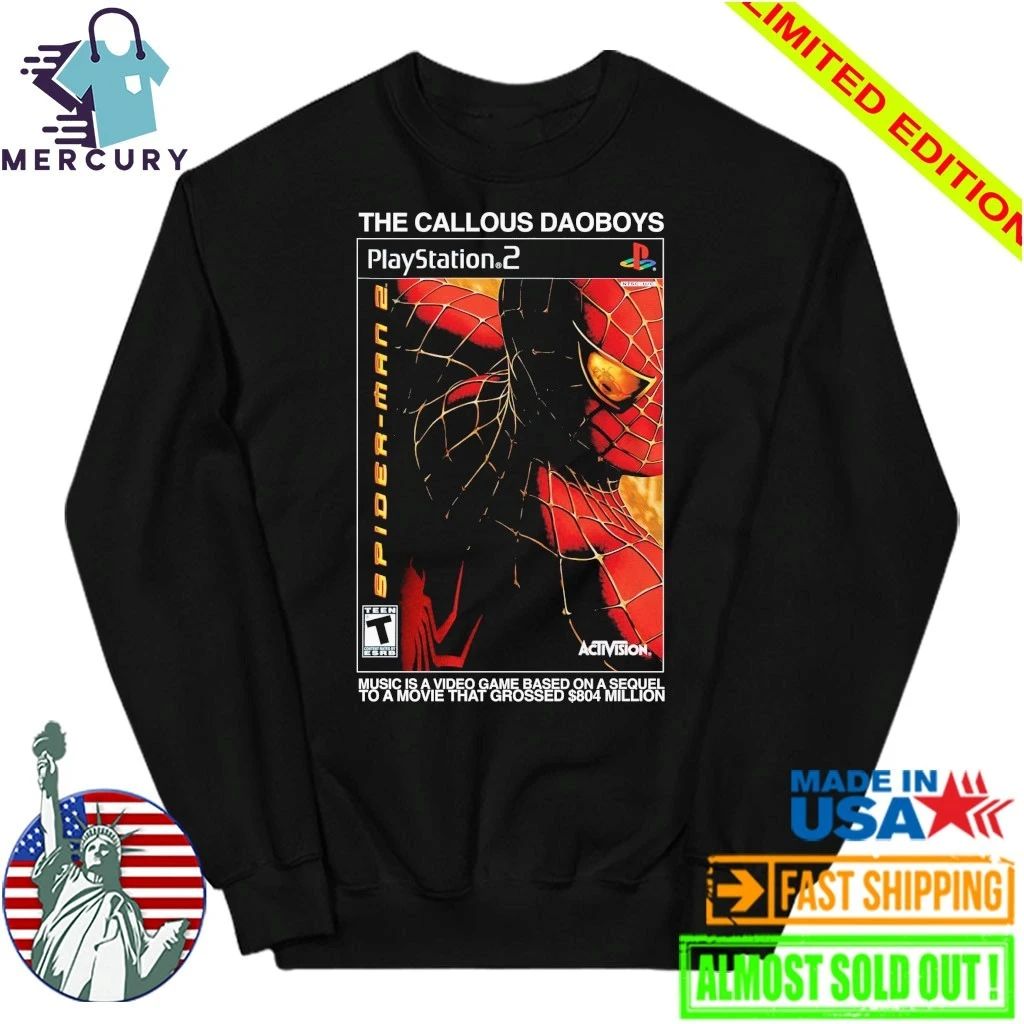 The Callous Daoboys Play Station 2 Shirt