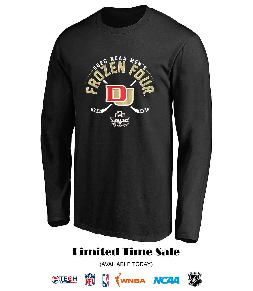 Denver Pioneers 2026 NCAA Men’s Hockey Frozen Four shirt