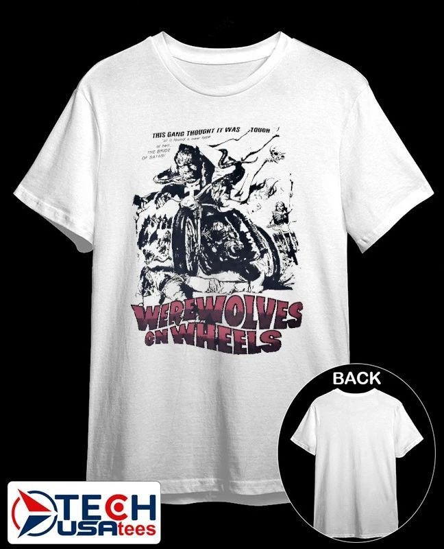 Werewolves on Wheels this gang thought it was tough vintage graphic shirt