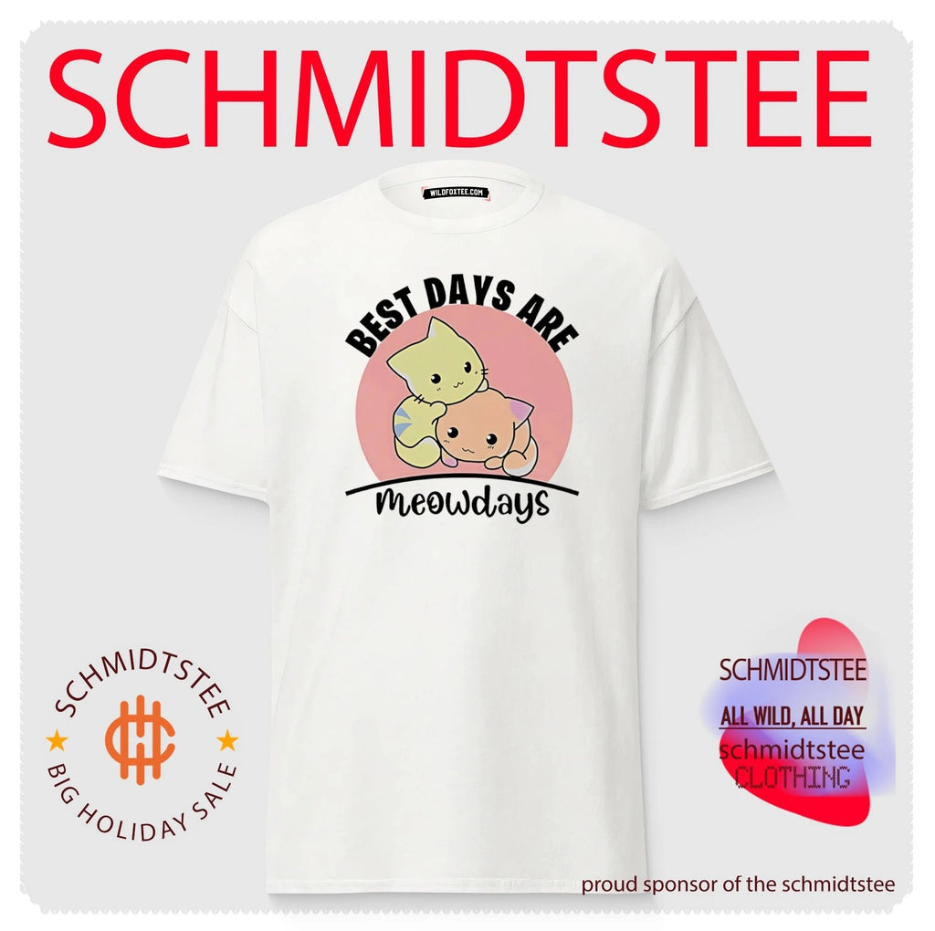 days are meowdays cartoon cat shirt