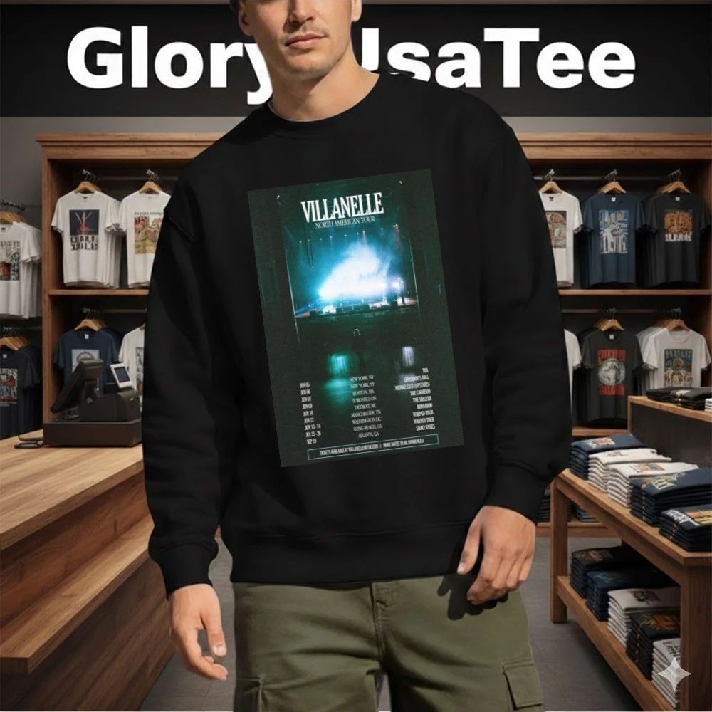 Villanelle North America Tour 2026 Poster Shirt