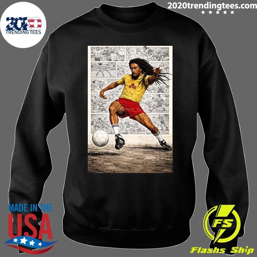 Bob Marley Freedom Football Is Freedom Reggae Legend Yanzz Shirt