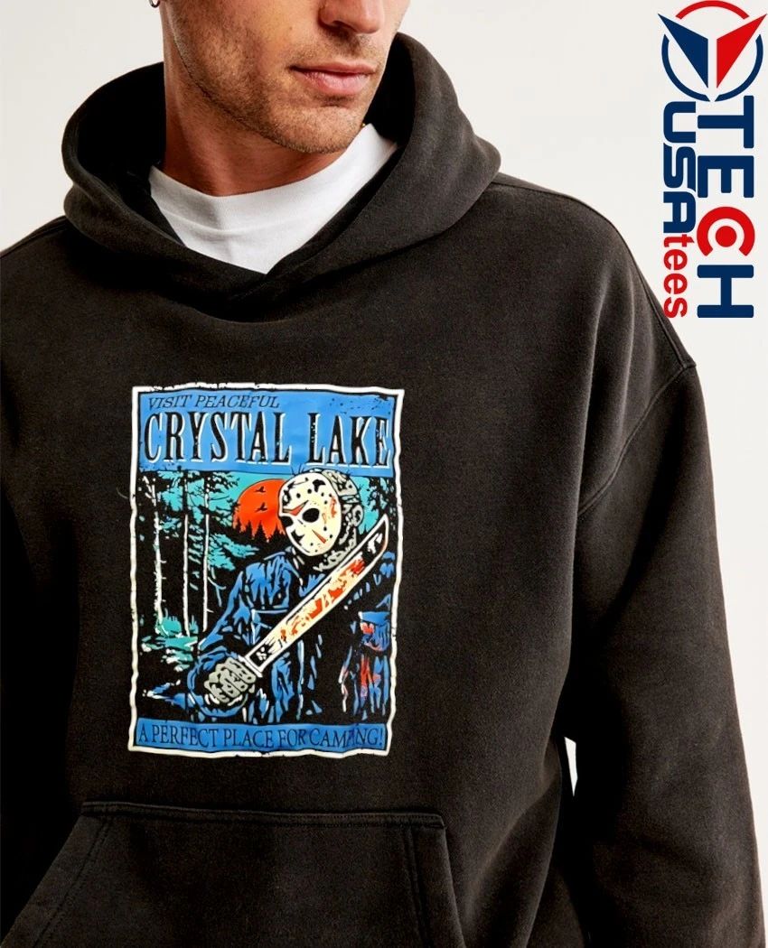 Visit peaceful Crystal Lake a perfect place for camping shirt