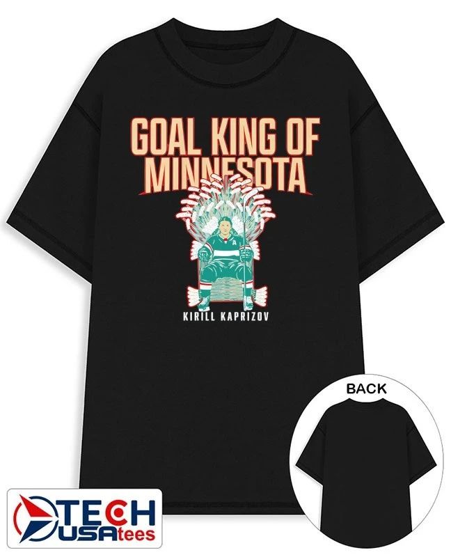 Goal King of Minnesota Kirill Kaprizov Minnesota Wild Hockey shirt