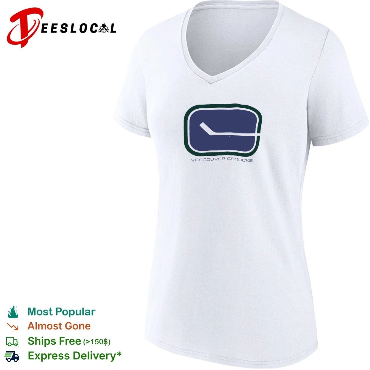 Vancouver Canucks NHL Hockey T-shirt