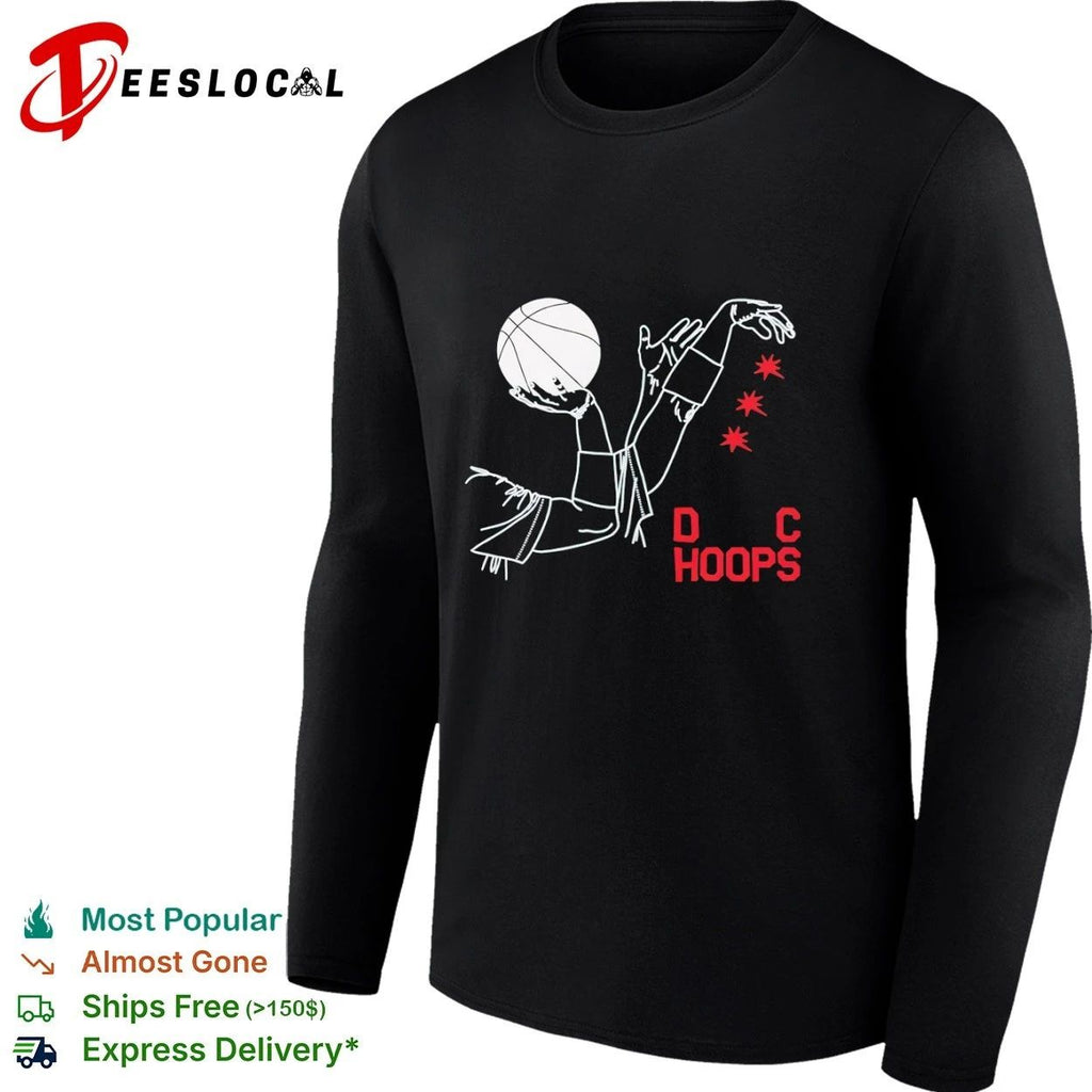 DC Hoops Fresh District Basketball Streetball T-shirt