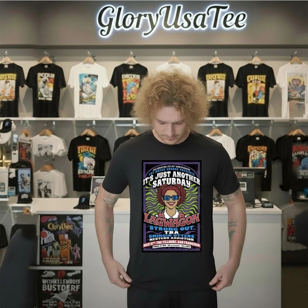 Lagwagon May 16 2026 The Fillmore, San Francisco Poster Shirt