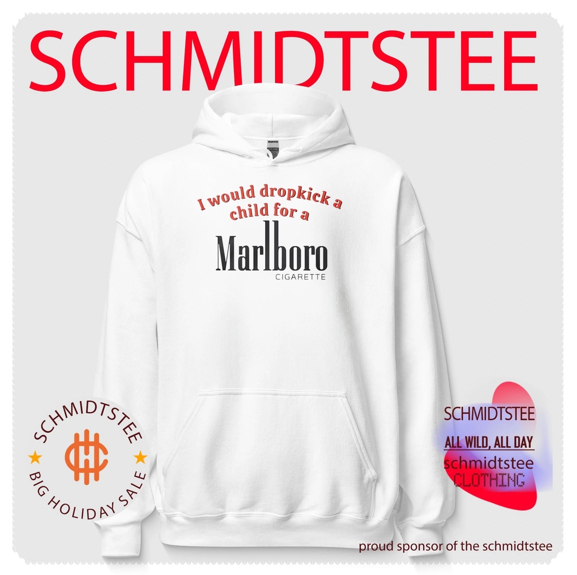 I Would Dropkick a Child for a Marlboro Cigarette Gen Z shirt