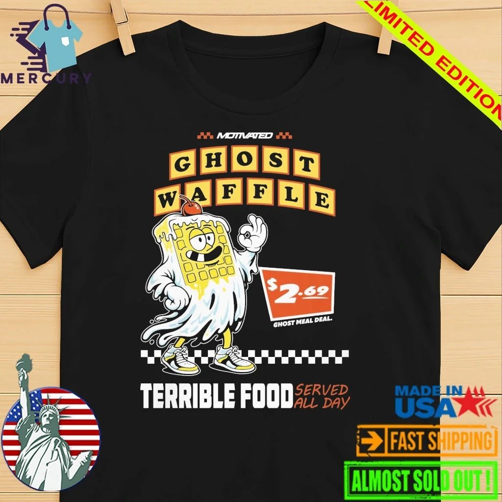 Ghost Waffle Terrible Food Shirt