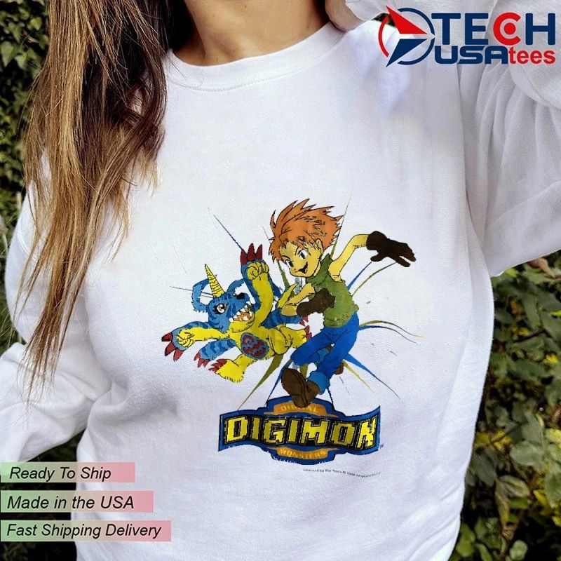 Digimon Digital Monsters cartoon shirt