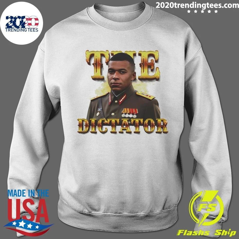 Kylian Mbappe The Dictator Bootleg Retro 90s Soccer Shirt